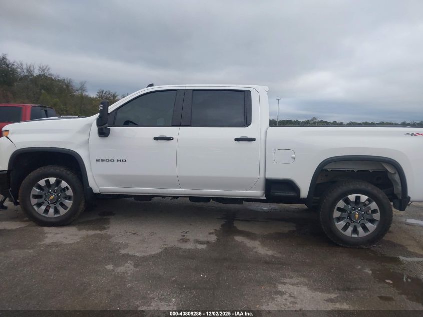 2025 Chevrolet Silverado 2500Hd 4Wd Standard Bed Custom VIN: 2GC4KMEY2S1175357 Lot: 43809286