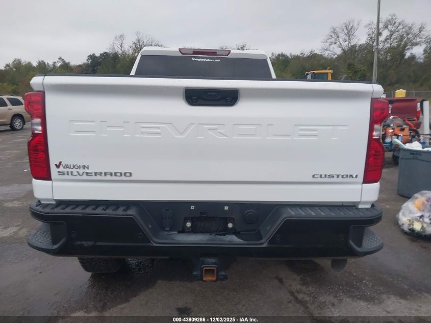 2025 Chevrolet Silverado 2500Hd 4Wd Standard Bed Custom VIN: 2GC4KMEY2S1175357 Lot: 43809286