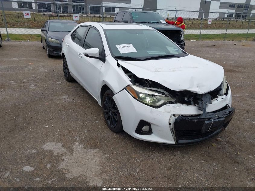 TOYOTA COROLLA S W/SPECIAL EDITION PKG