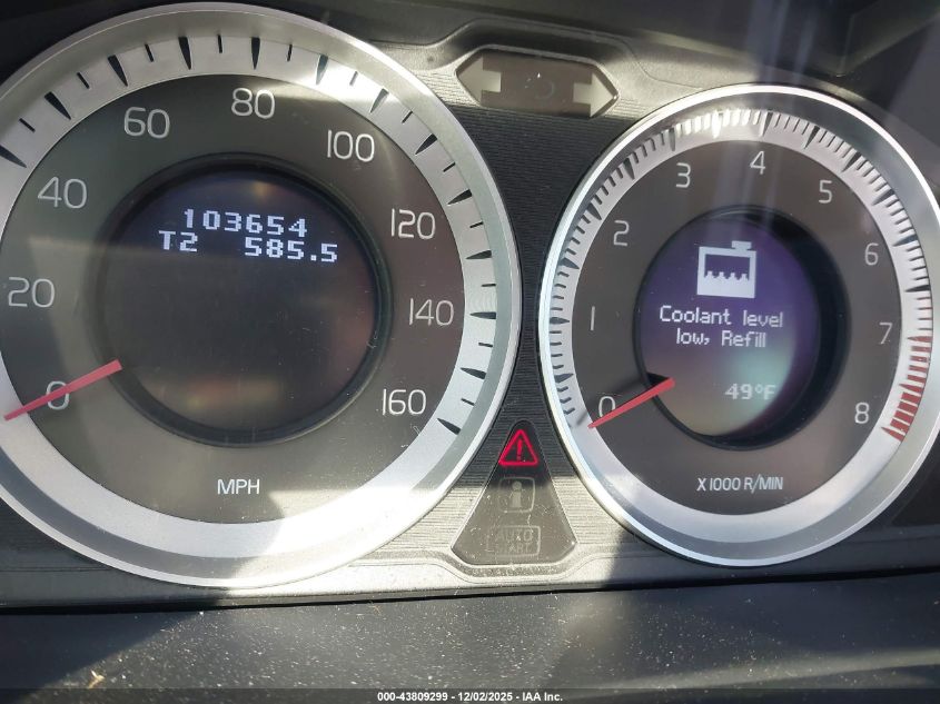 2012 Volvo S60 T5 VIN: YV1622FS0C2114804 Lot: 43809299