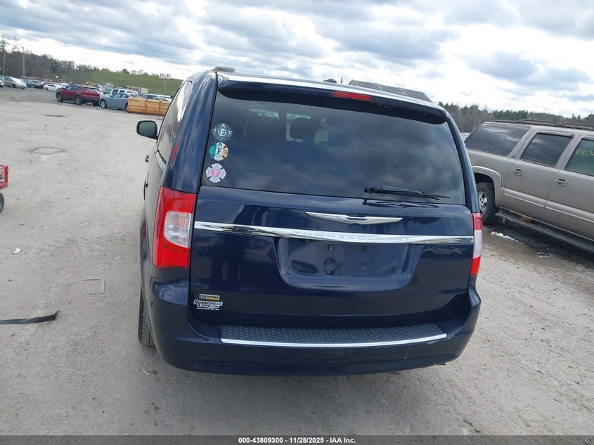 2016 Chrysler Town & Country Touring VIN: 2C4RC1BG4GR279791 Lot: 43809300