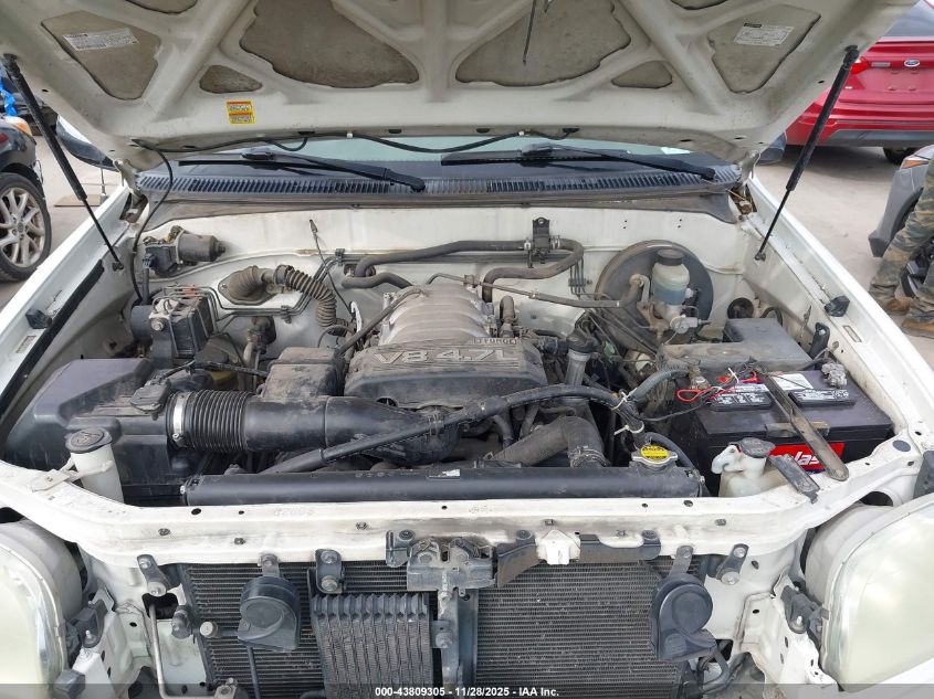 2003 Toyota Tundra Sr5 V8 VIN: 5TBRT34103S394015 Lot: 43809305