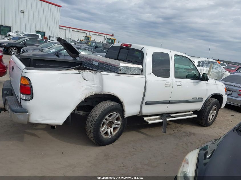 2003 Toyota Tundra Sr5 V8 VIN: 5TBRT34103S394015 Lot: 43809305