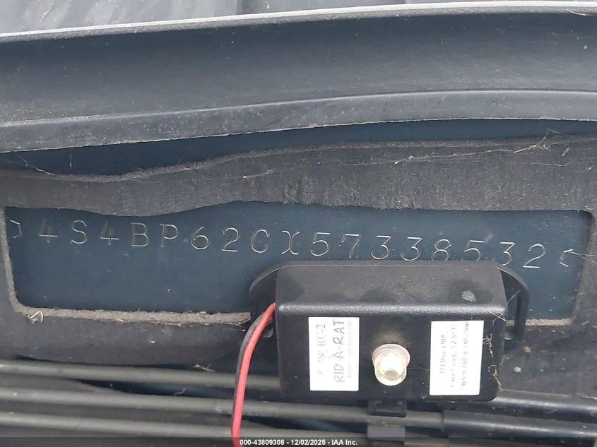 2005 Subaru Outback 2.5I Limited VIN: 4S4BP62CX57338532 Lot: 43809308