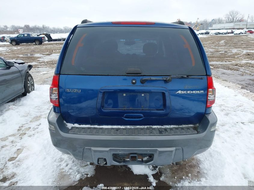 2006 Isuzu Ascender S VIN: 4NUDS13SX62703007 Lot: 43809317