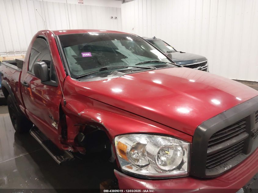 2008 Dodge Ram 1500 St/Sxt VIN: 1D7HA16K38J151764 Lot: 43809319