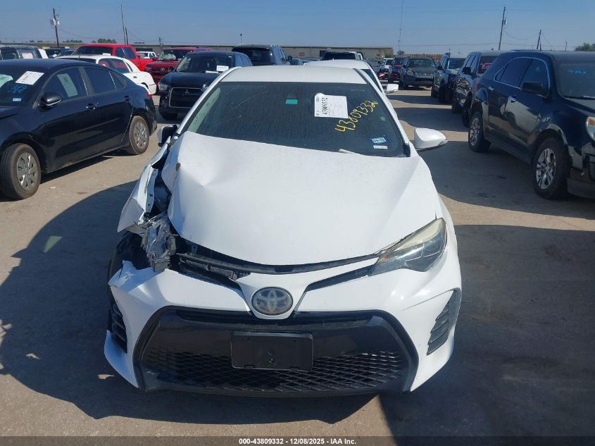 2017 Toyota Corolla Se VIN: 5YFBURHE5HP681923 Lot: 43809332