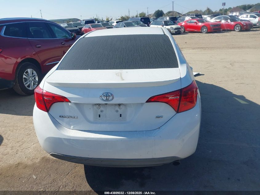 2017 Toyota Corolla Se VIN: 5YFBURHE5HP681923 Lot: 43809332