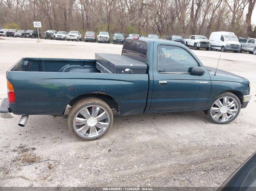 1997 Toyota Tacoma VIN: 4TANL42N6VZ261662 Lot: 43809351