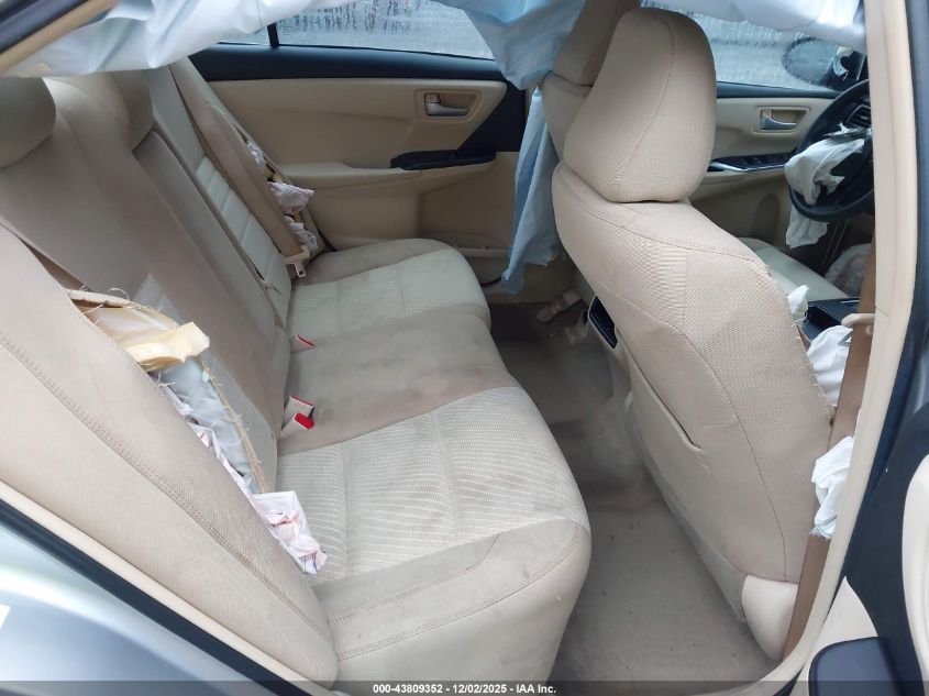 2016 Toyota Camry Le VIN: 4T1BF1FKXGU169267 Lot: 43809352