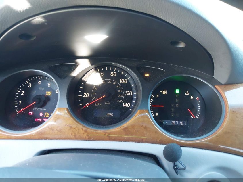 2005 Lexus Es 330 VIN: JTHBA30G755067790 Lot: 43809355