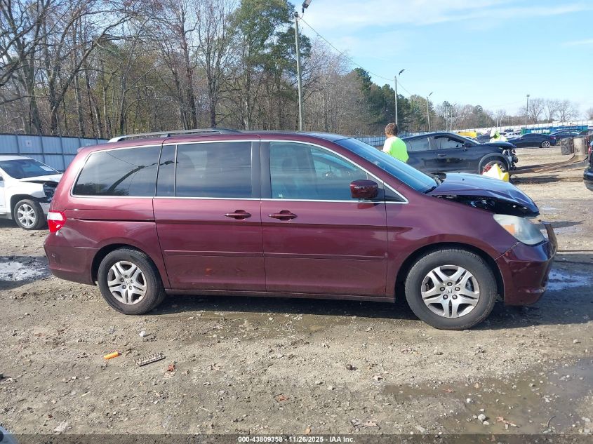 2007 Honda Odyssey Ex-L VIN: 5FNRL38777B457028 Lot: 43809358