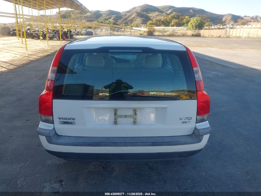 2004 Volvo V70 2.5T VIN: YV1SW59V342349595 Lot: 43809377