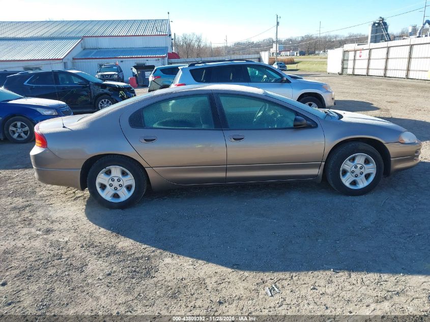2002 Dodge Intrepid Se VIN: 2B3HD46RX2H291577 Lot: 43809392