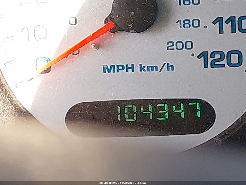 2002 Dodge Intrepid Se VIN: 2B3HD46RX2H291577 Lot: 43809392