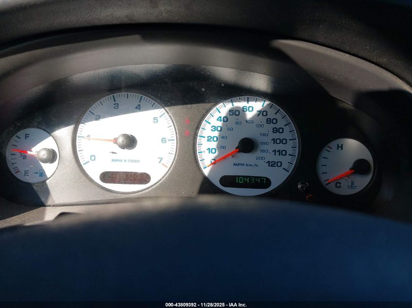 2002 Dodge Intrepid Se VIN: 2B3HD46RX2H291577 Lot: 43809392