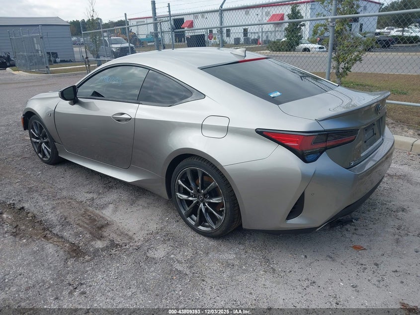 Vin: jthga5bc7l5010904, lot: 44304851, lexus rc 300 f sport 20203