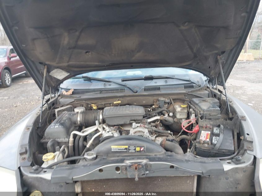 2005 Dodge Dakota Slt VIN: 1D7HW48N85S345870 Lot: 43809394