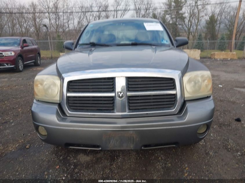 2005 Dodge Dakota Slt VIN: 1D7HW48N85S345870 Lot: 43809394