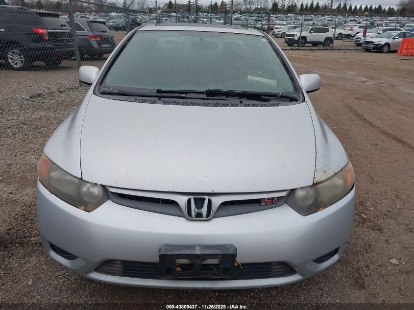 2007 Honda Civic Si VIN: 2HGFG215X7H711014 Lot: 43809437