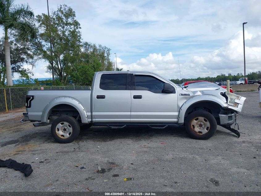 2016 Ford F-150 Xlt VIN: 1FTEW1C85GFB41634 Lot: 43809491