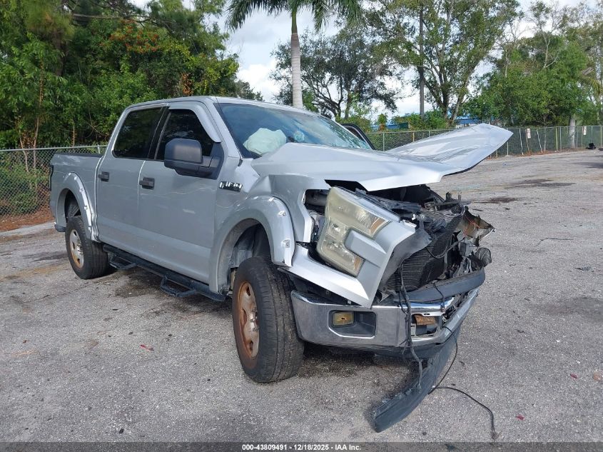 2016 Ford F-150 Xlt VIN: 1FTEW1C85GFB41634 Lot: 43809491