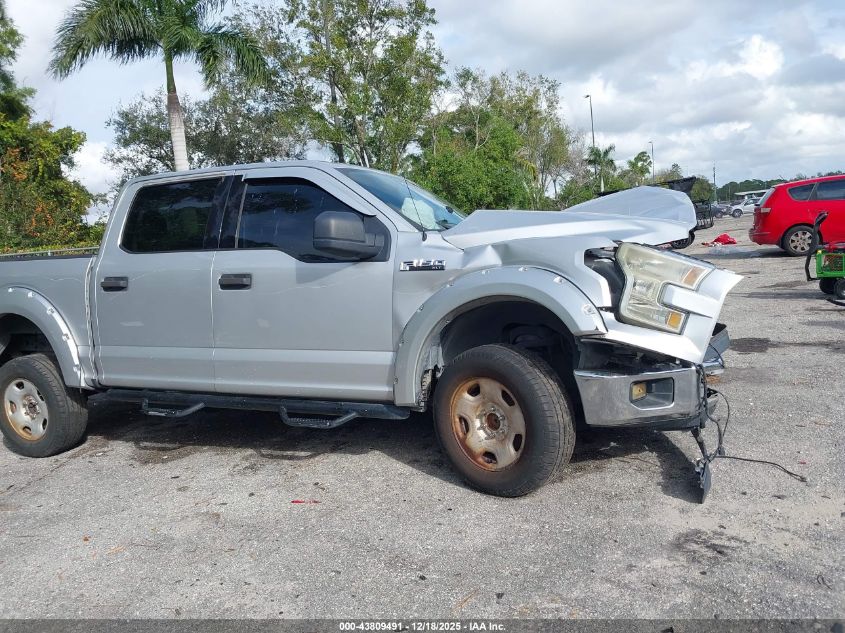 2016 Ford F-150 Xlt VIN: 1FTEW1C85GFB41634 Lot: 43809491