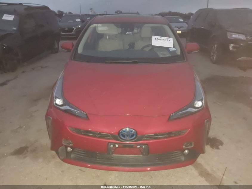 2022 Toyota Prius Limited VIN: JTDKAMFU1N3186838 Lot: 43809535