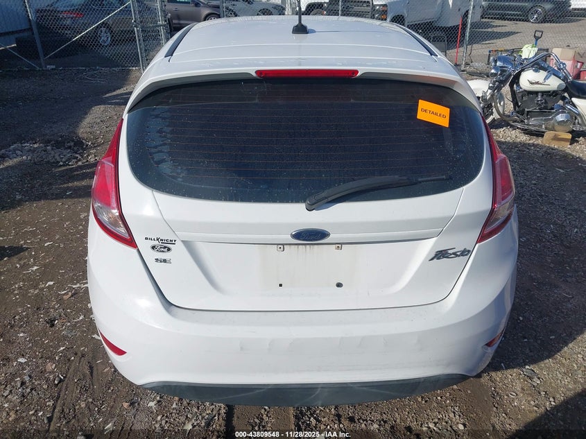 2016 Ford Fiesta Se VIN: 3FADP4EJXGM190909 Lot: 43809548