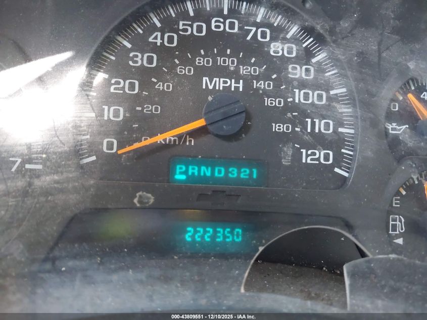 2002 Chevrolet Trailblazer Ls VIN: 1GNDS13S222304167 Lot: 43809551