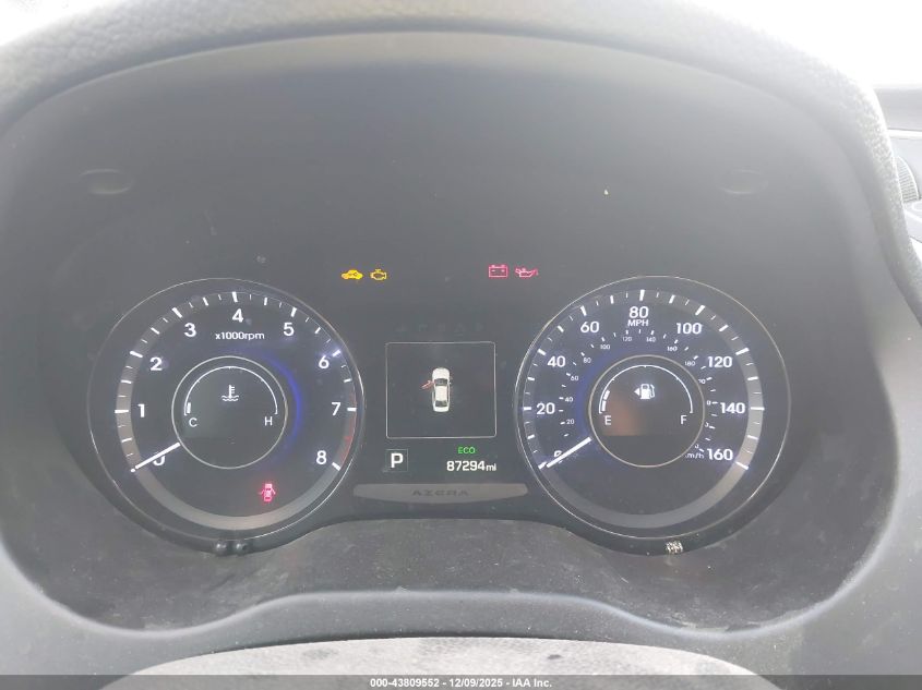 2016 Hyundai Azera VIN: KMHFG4JG3GA527152 Lot: 43809552