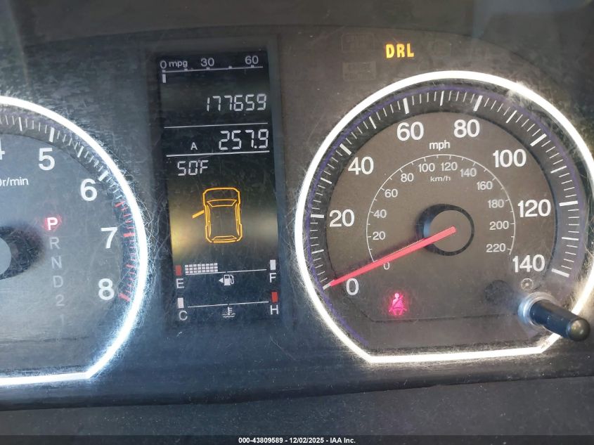 2009 Honda Cr-V Ex-L VIN: JHLRE48709C000323 Lot: 43809589