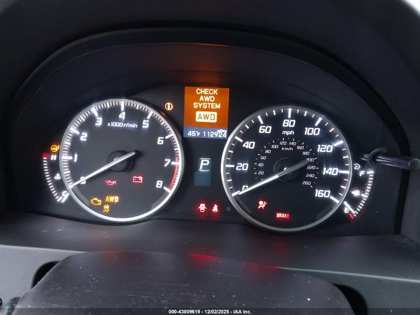 2015 Acura Rdx VIN: 5J8TB4H50FL009367 Lot: 43809619