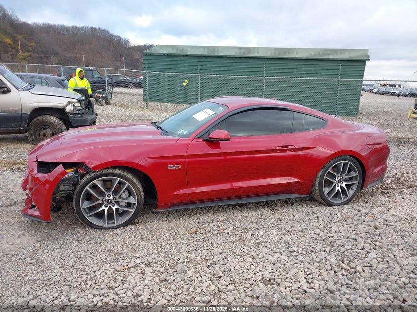 2015 Ford Mustang Gt Premium VIN: 1FA6P8CF3F5301710 Lot: 43809636