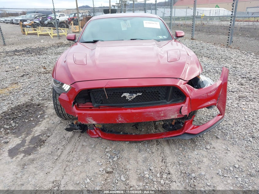 2015 Ford Mustang Gt Premium VIN: 1FA6P8CF3F5301710 Lot: 43809636