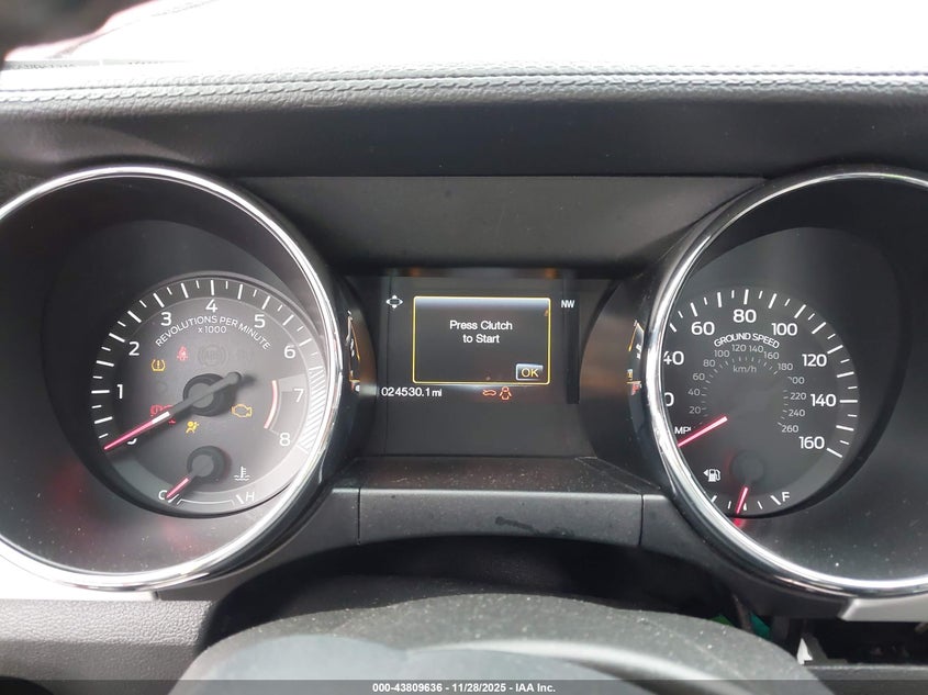 2015 Ford Mustang Gt Premium VIN: 1FA6P8CF3F5301710 Lot: 43809636