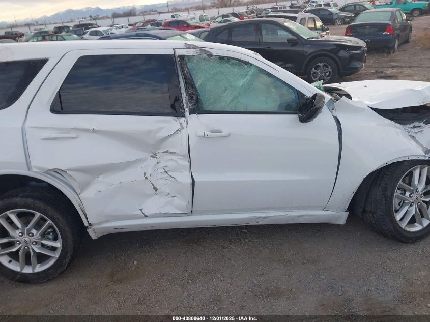 2025 Dodge Durango Gt Awd VIN: 1C4RDJDG8SC546829 Lot: 43809640