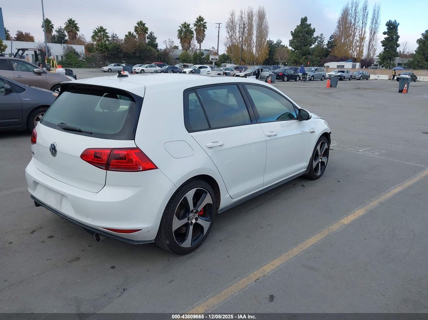 2017 Volkswagen Golf Gti Autobahn 4-Door/S 4-Door/Se 4-Door/Sport