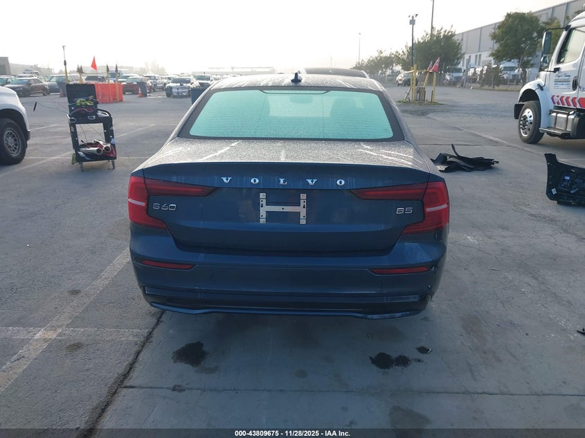 2025 Volvo S60 B5 Core VIN: 7JRL12FJ8SG362112 Lot: 43809675