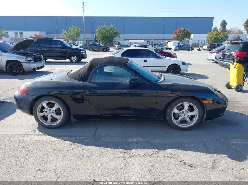 2002 Porsche Boxster VIN: WP0CA29822U623436 Lot: 43809680