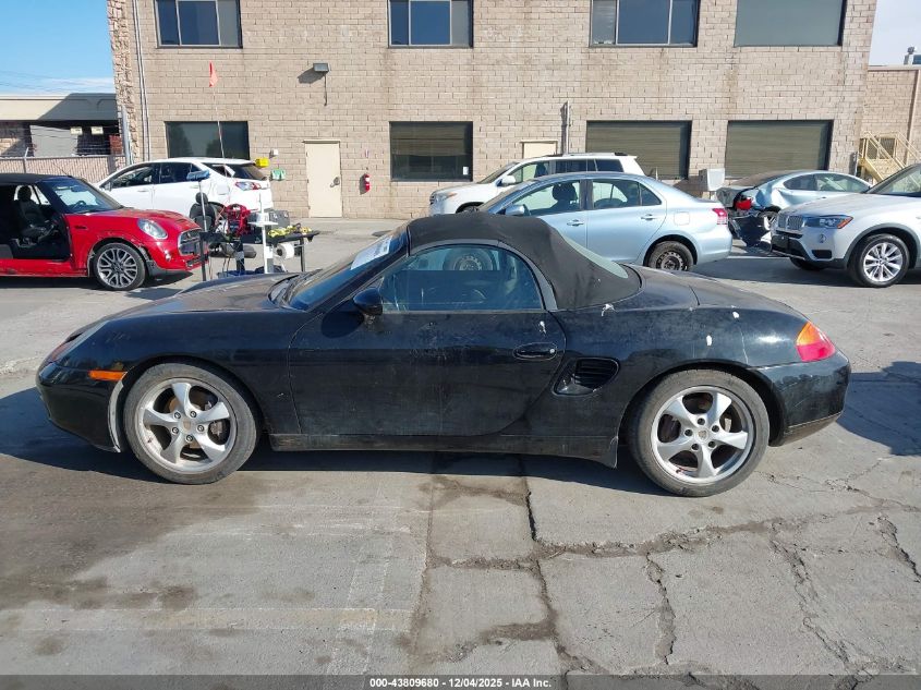 2002 Porsche Boxster VIN: WP0CA29822U623436 Lot: 43809680