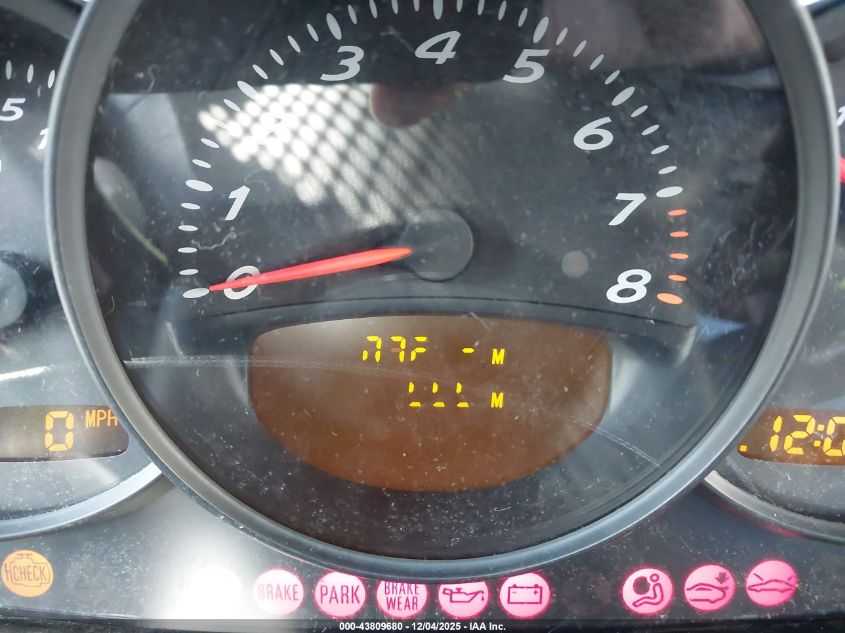 2002 Porsche Boxster VIN: WP0CA29822U623436 Lot: 43809680