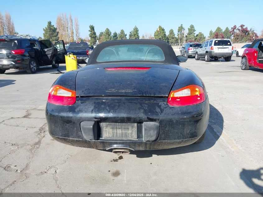 2002 Porsche Boxster VIN: WP0CA29822U623436 Lot: 43809680