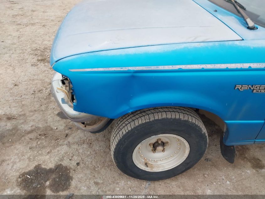 1996 Ford Ranger Super Cab VIN: 1FTCR14X1TPA40650 Lot: 43809681