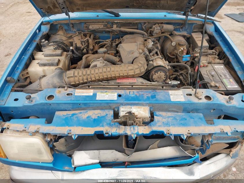 1996 Ford Ranger Super Cab VIN: 1FTCR14X1TPA40650 Lot: 43809681