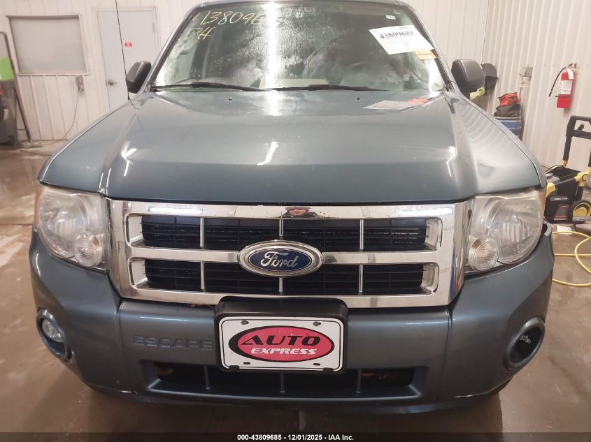 2011 Ford Escape Xlt VIN: 1FMCU0DG5BKA60805 Lot: 43809685