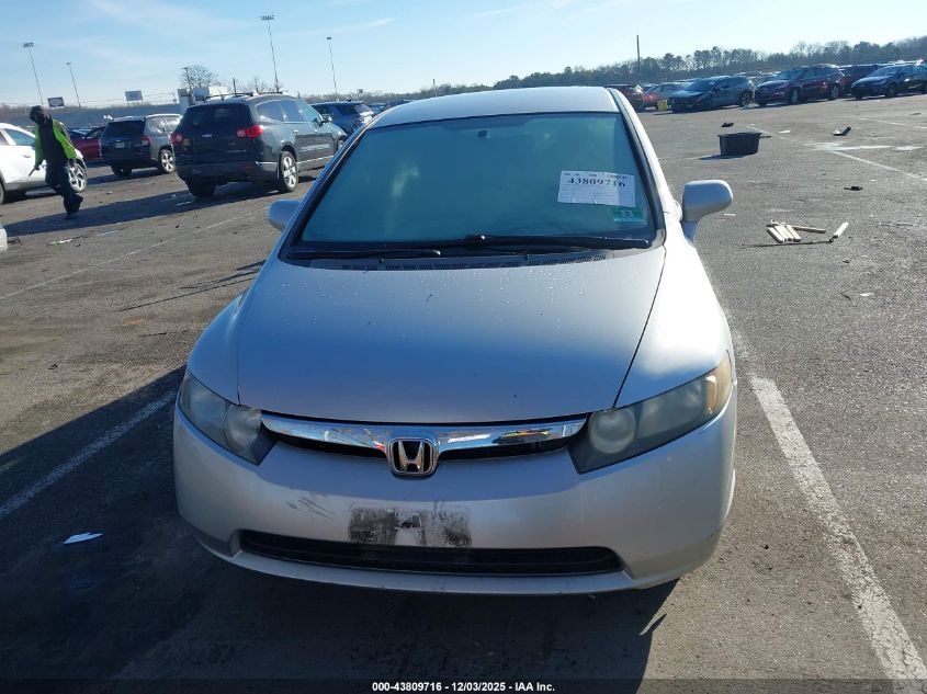 2008 Honda Civic Lx VIN: 2HGFA16508H355551 Lot: 43809716