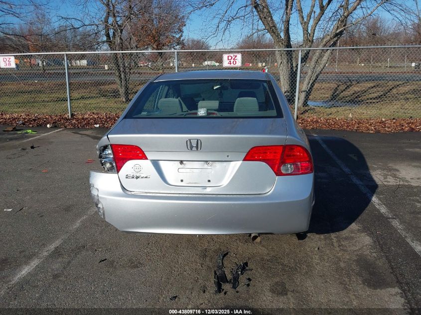2008 Honda Civic Lx VIN: 2HGFA16508H355551 Lot: 43809716