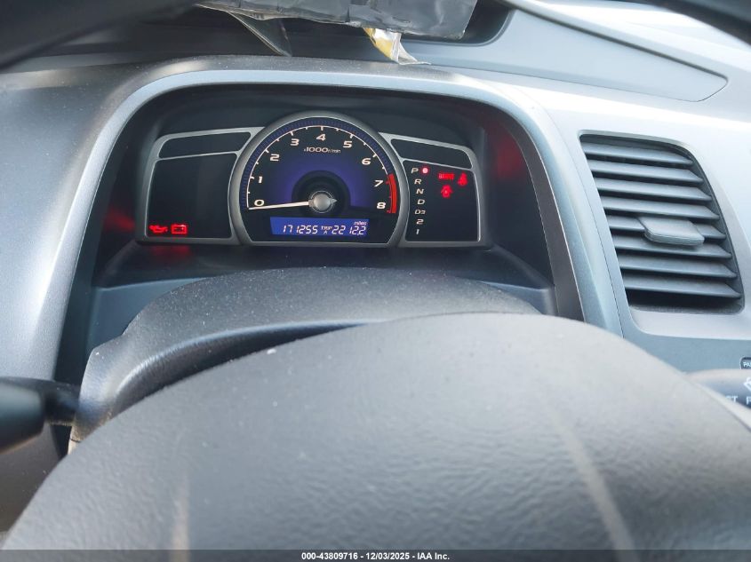 2008 Honda Civic Lx VIN: 2HGFA16508H355551 Lot: 43809716