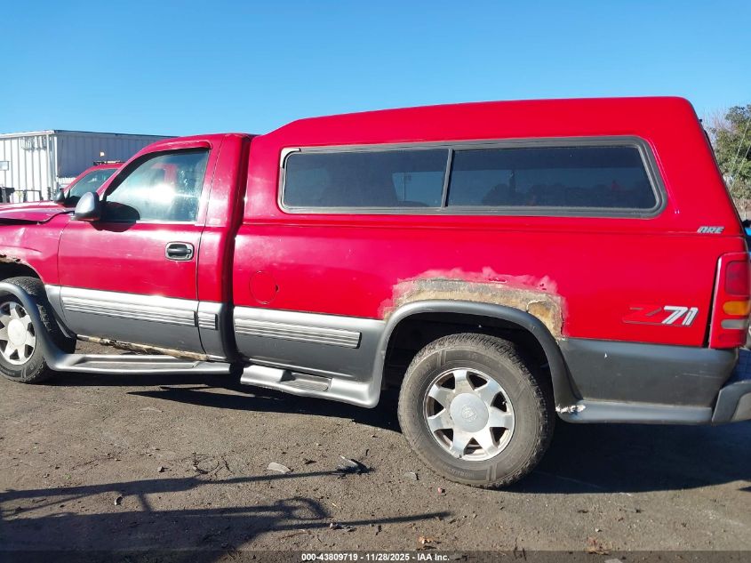 2000 Chevrolet Silverado 1500 Ls VIN: 1GCEK14T2YE133786 Lot: 43809719